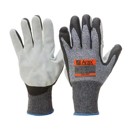 Pro Choice Arax Heavy Duty - Arax Liner With Foam Nitrile/chrome Leather Palm - AFND PPE Pro Choice 7